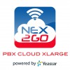 NEX2GO CLOUD PBX EXTRA LARGE, 20 Utenti/Extension, 8 Chiamate Contemporanee