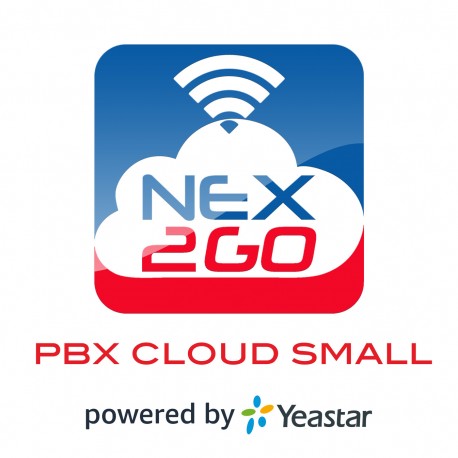 NEX2GO CLOUD PBX SMALL, 5 Utenti/Extension, 2 Chiamate Contemporanee